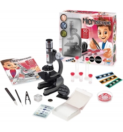 100x-1200x Zoom Die-cast Microscope Set 