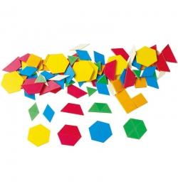 Γεωμετρικά Σχήματα (Pattern Blocks) 250pcs - Gigo