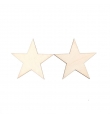 Wooden Star 3cm x 2mm