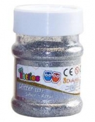 Glitter Powder 4OZ (113gr) - SILVER