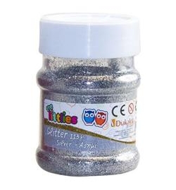 Σκόνη Glitter 4OZ (113gr) - ΑΣΗΜΙ
