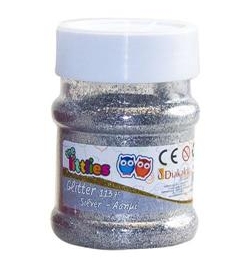 Glitter Powder 4OZ (113gr) - SILVER