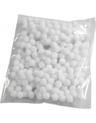 Pom poms -  15mm  200pcs White