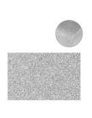 Αφρώδες υλικό (foam) 2mm 40x60cm Ασημένιο με glitter