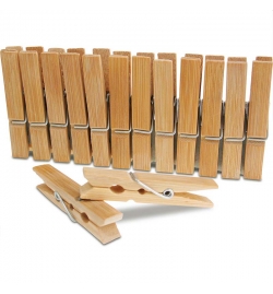 Wooden Pegs 95mm 18pcs