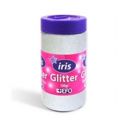 Glitter 100gr - White