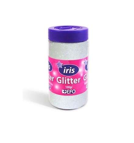 Glitter 100gr - White