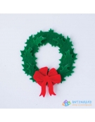 Christmas Felt Wreath