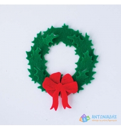 Christmas Felt Wreath