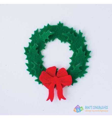 Christmas Felt Wreath