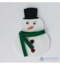 Snowman Foam Set 10pcs