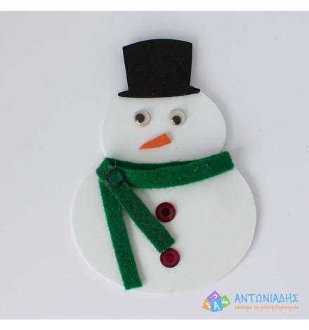 Snowman Foam Set 10pcs