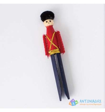 Nutcracker with Wooden Peg