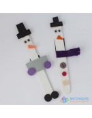 Snowman on Spatula