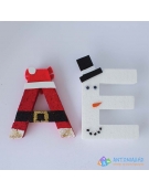 Polystyrene Letters 10cm 25pcs