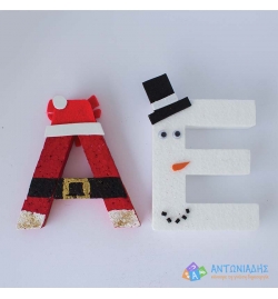 Polystyrene Letters 10cm 25pcs