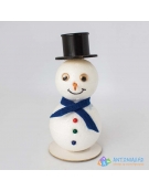 Snowman with Polystyrene Balls