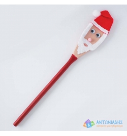 Santa on Wooden Spoon