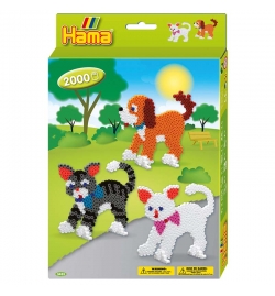 Hama Beads Gift Set Dogs and Cats