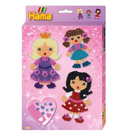 Hama Beads Gift Set Κούκλες