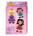 Hama Beads Gift Set Κούκλες