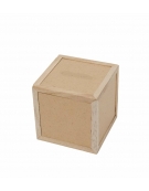 Wooden Cube 7.5x7.5x7.5cm