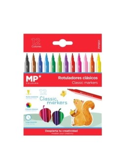 Classic Felt Markers 12pcs - MP Colours