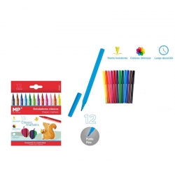 Classic Felt Markers 12pcs - MP Colours