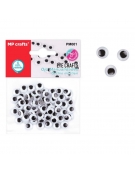 Wiggle Eyes 6mm - 100pcs