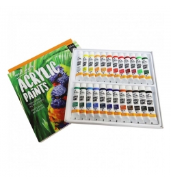 Paints Acrylic Colour Set 24pcs x 12ml - Mont Marte