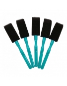 Foam Hobby Brush 25mm 5pcs Mont Marte