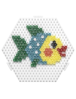 Pegboard Hama Beads large - Hexagonal