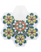 Βάση Hama Beads μεγάλη - Εξάγωνη