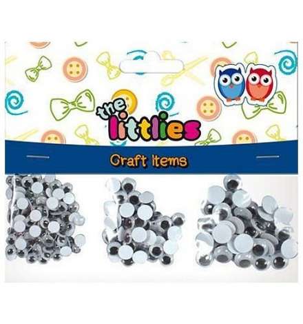 Wiggle Eyes Mixed Pack 150pcs