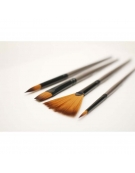 Paint Brush Set 4pcs Acrylic - Mont Marte