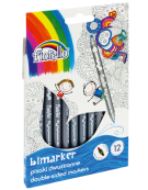 Μαρκαδόροι με δύο μύτες Dual Markers Discovery 54pcs - Mont Marte