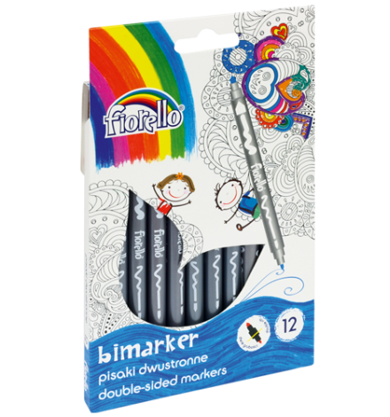 Μαρκαδόροι με δύο μύτες Dual Markers Discovery 54pcs - Mont Marte