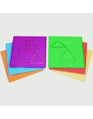 Geoboards 23x23cm Set 6pcs