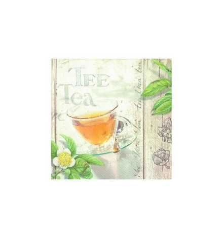 Χαρτοπετσέτα για Decoupage "Wellness Tea"