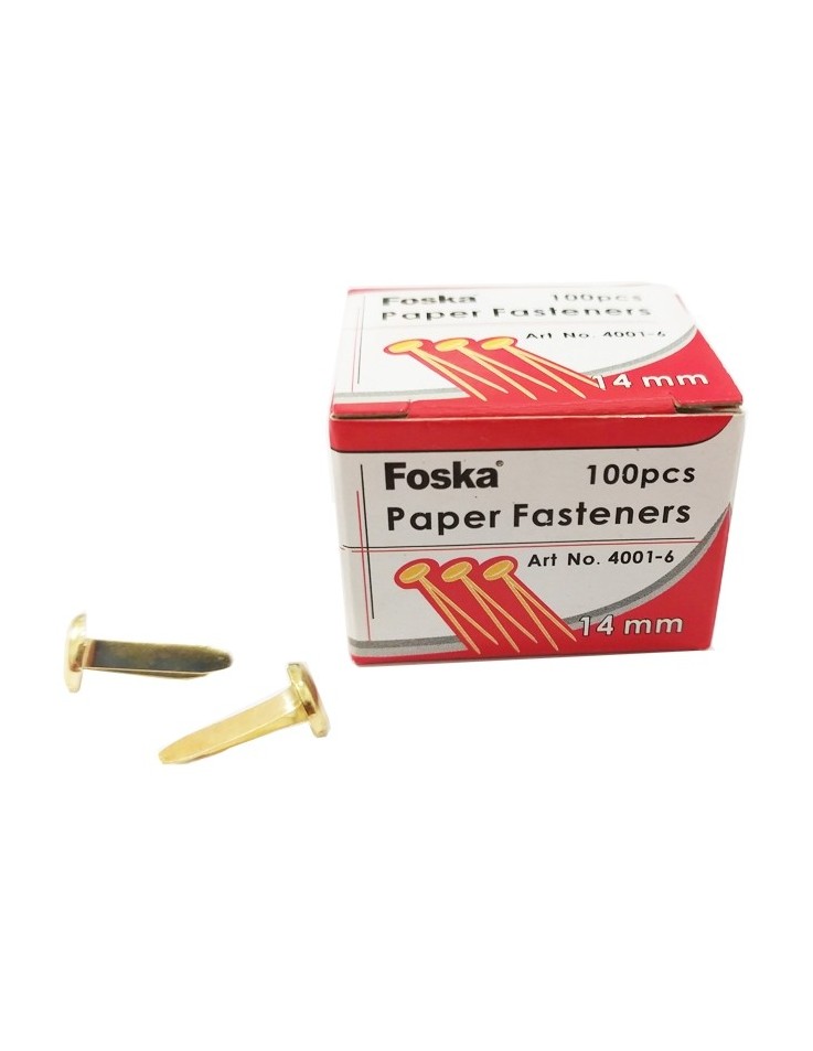 Fastener Paper 14mm (1/2") - Foska