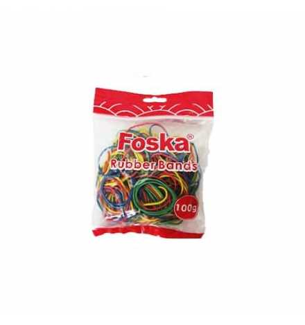 Colored Rubber Band Assorted Pack 100gr