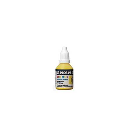 Swan Colour Liquid Glass 30ml - Yellow