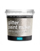 Glitter Paint Maker 75gr Silver - Polyvine