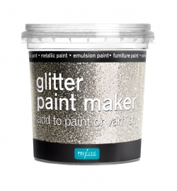 Glitter Paint Maker 75gr Ασημένιο - Polyvine