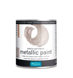 Metallic paint 500ml Silver - Polyvine
