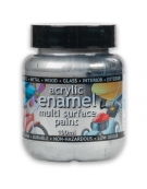 Acrylic Enamel Paint 100gr Metallic Silver (41)