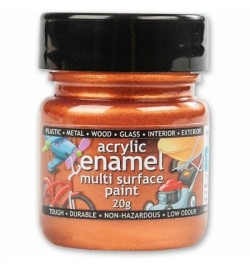 Acrylic Enamel Paint 100gr Metallic Copper (49)