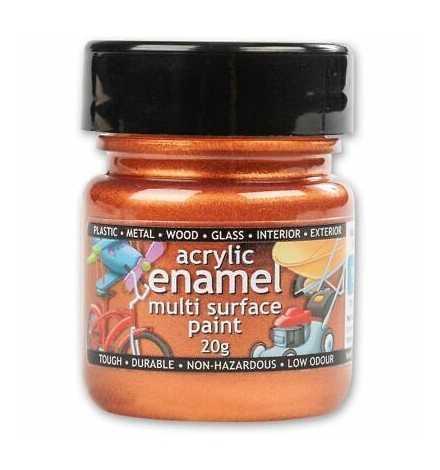 Acrylic Enamel Paint 100gr Metallic Copper (49)