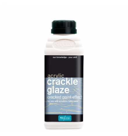 Κρακελέ Γαλάκτωμα Crackle Glaze 500ml - Polyvine