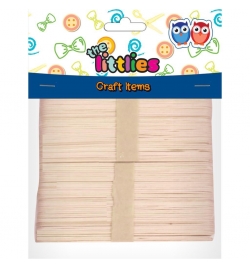 Wooden Spatulas 80pcs - Littlies